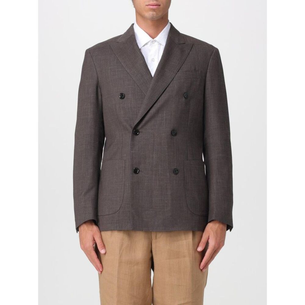 Lardini Jacket Men Brown